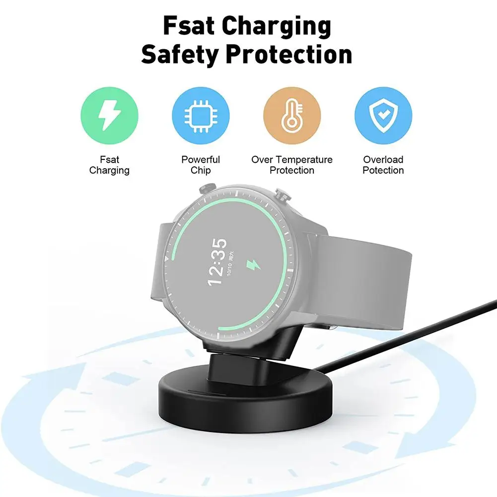 Cavo Usb Smart Watch Charger Charging Per Xiaomi Watch S3 S2 Water Drop Shape Smart Wristband Carica Di Ricambio Universale R4A0