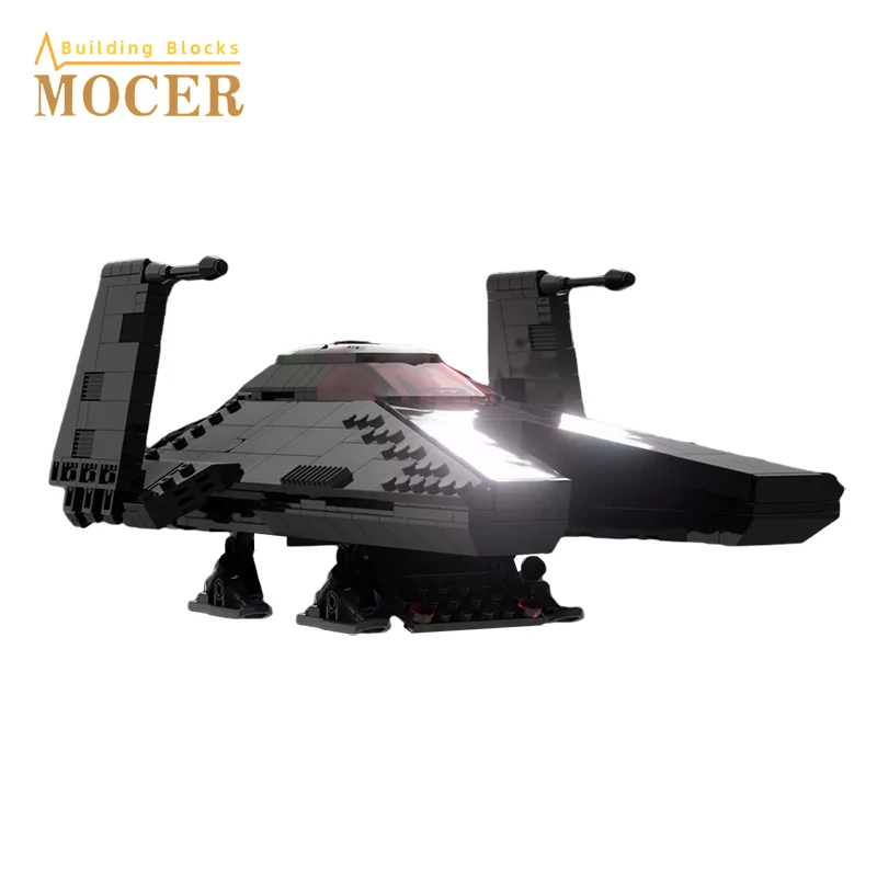 Mocer Star Movie Tv Pixel-Dans Empire Inquisitor Transport Scythe Spaceship 75336 Set Building Blocks Giocattoli Per Bambini Regalo Di Natale
