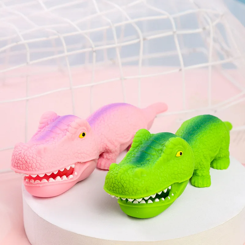 Creativo Romanzo Giocattolo Venting Dinosauro Lala Simulazione Dinosauro Decompressione Stretching Pinch Prank Toys K49