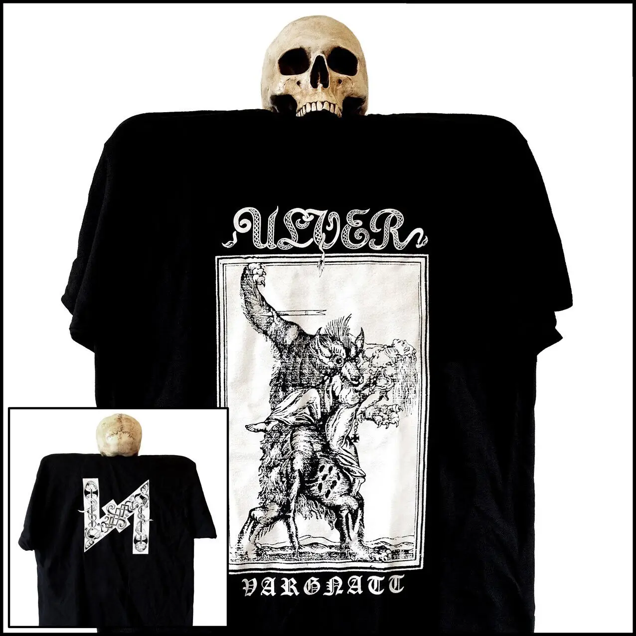 Ulver: 'Camicia Vargnatt' (Taglie S, M, L, Xl E Xl-Solo Camicia Ufficiale!)