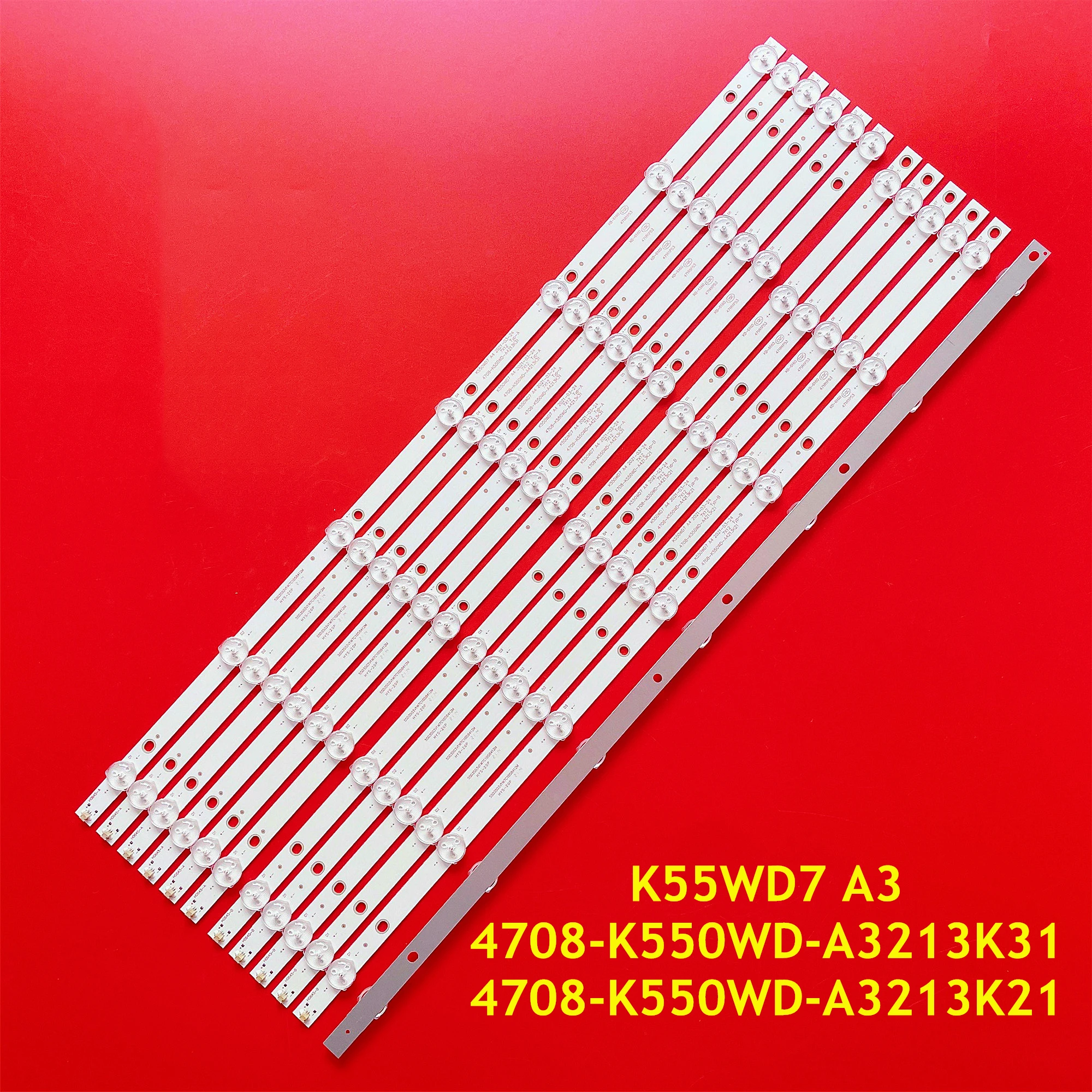 Striscia Led Per 55 A8 55 A3 55 G3 55 E82 D55C 55 S71F Ld55P18U Le55D8800 H55V8990 Ud55H18 55 Pff5055/T Muslima3213K21