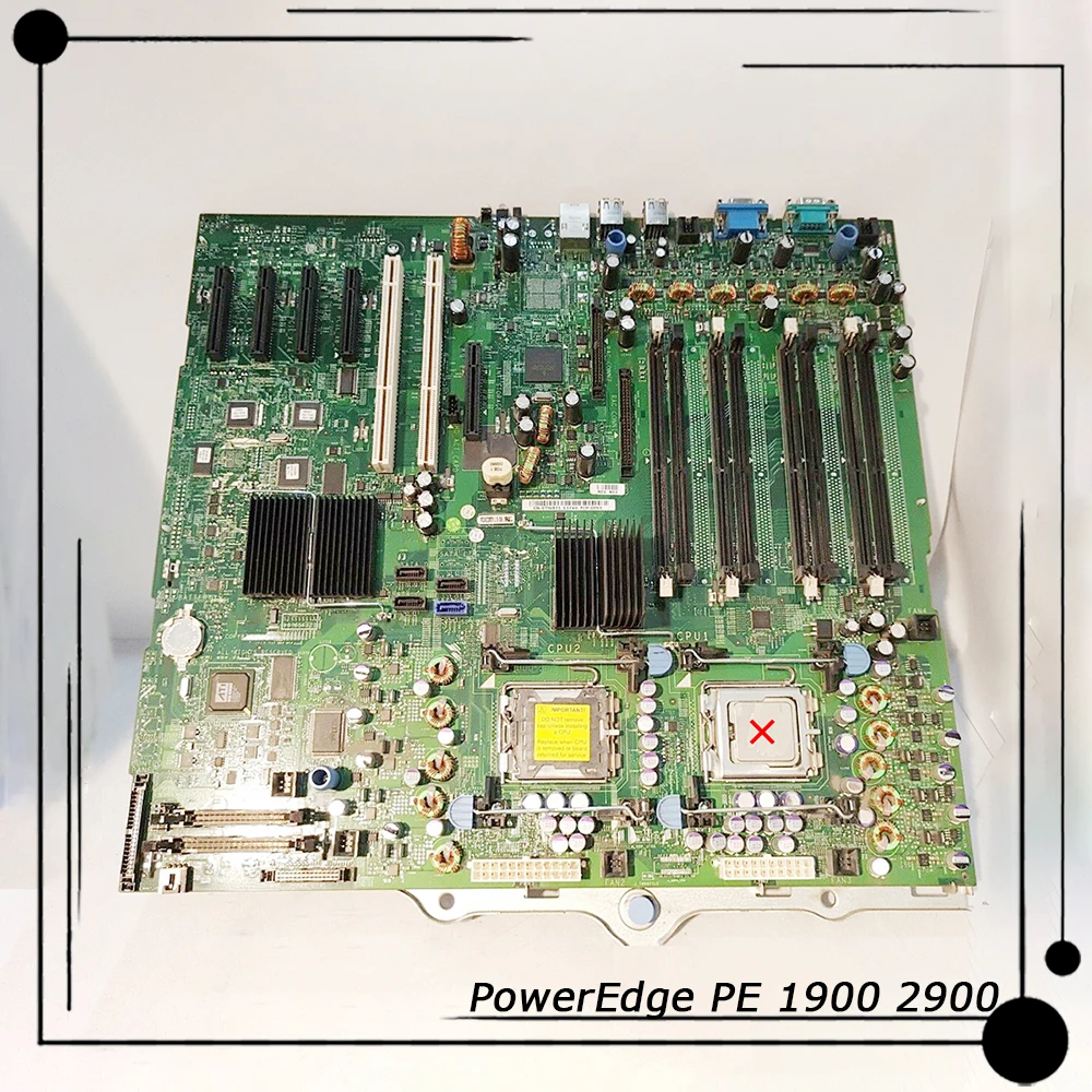 Per La Scheda Madre Dell Poweredge Pe 1900 2900 Completamente Testata 0 Kn122 0 Nf911 Tw855 Kn122