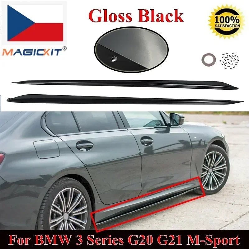 Magickit Per 2019-2020 Bmw Serie 3 G20 M340I M Performance Minigonne Laterali Kit Carrozzeria 2 Pezzi
