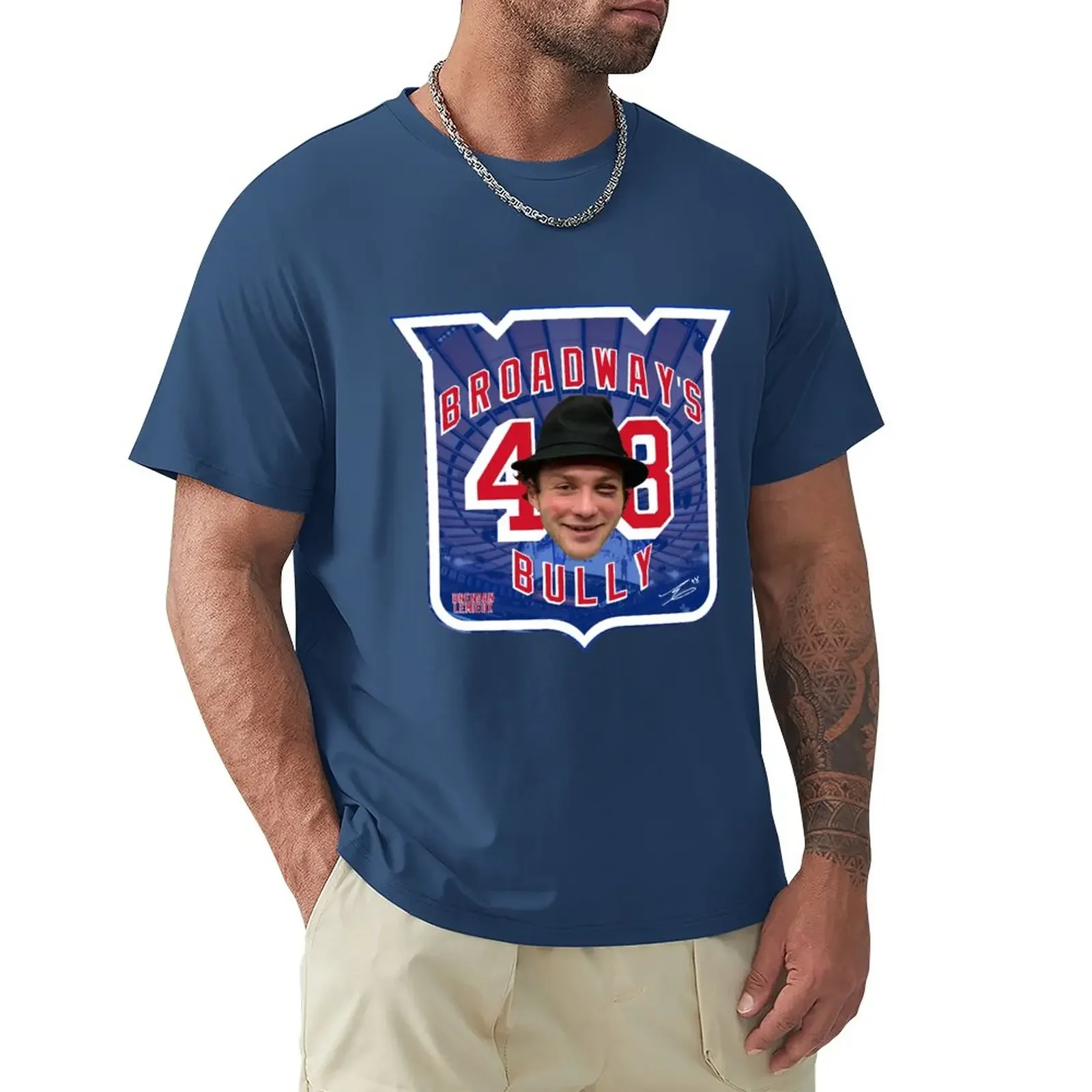 Maglietta Bully Brendan Lemieux Di Broadway Grafica Abbigliamento Vintage Magliette Estive Magliette Da Uomo Casual Elegante