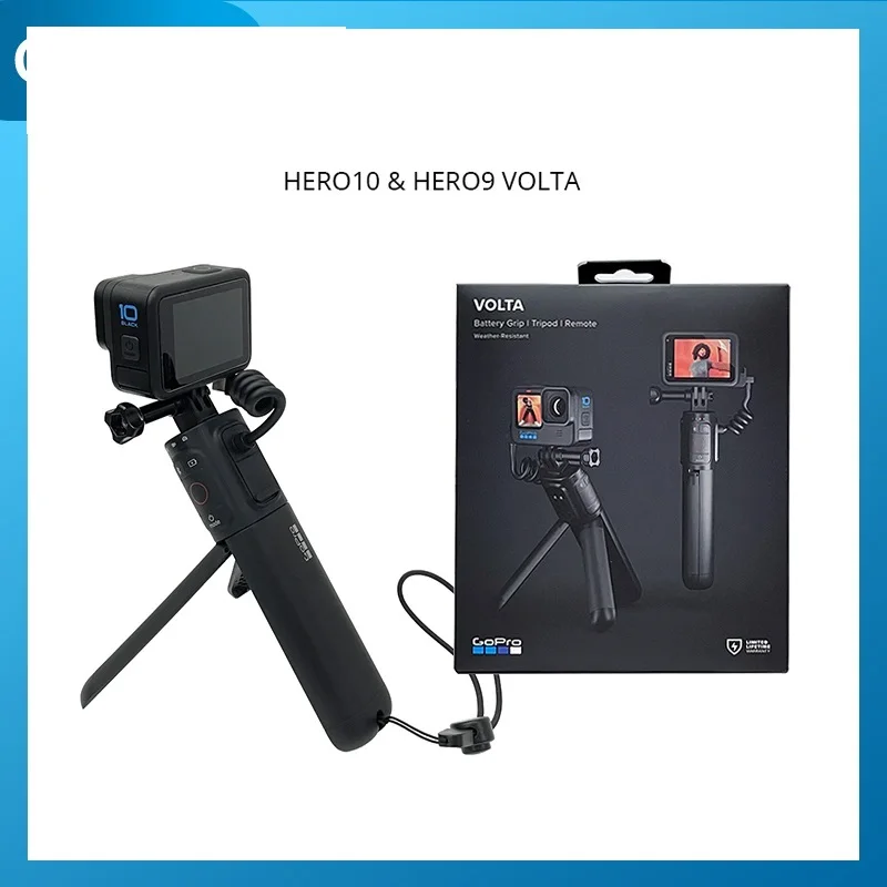 Nuovo Per Hero11 Hero10 Hero9 Volta Battery Grip 4900 Mah Batteria Treppiede Controllo Wireless Compatibile Con Accessori Gopro Mods
