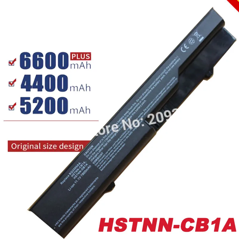 9 Celle 6600Mah Batteria Del Computer Portatile Per Hp Probook 4320 4325S 4320S 4321 525S 4321S 4520S 4320T 4326S 4420S 4421S 4425S 4520 620 Di Traspo