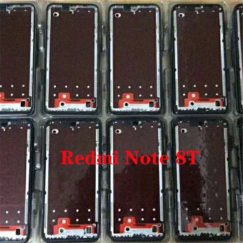 Cornice Anteriore Per Xiaomi Redmi Note 8T Cornice Centrale Lcd Supporto Piastra Telaio Alloggiamento Cornice Cornice Cornice Cornice