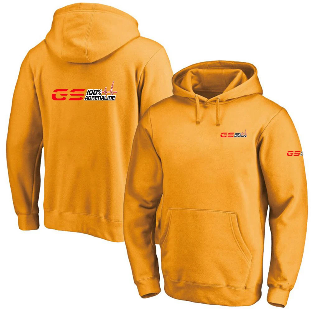 2024 New Men'S Gs 100% Adrency Motorcycle Rider Pullover Loose Fashion Design Pullover Francese Tinta Unita Pullover Spesso