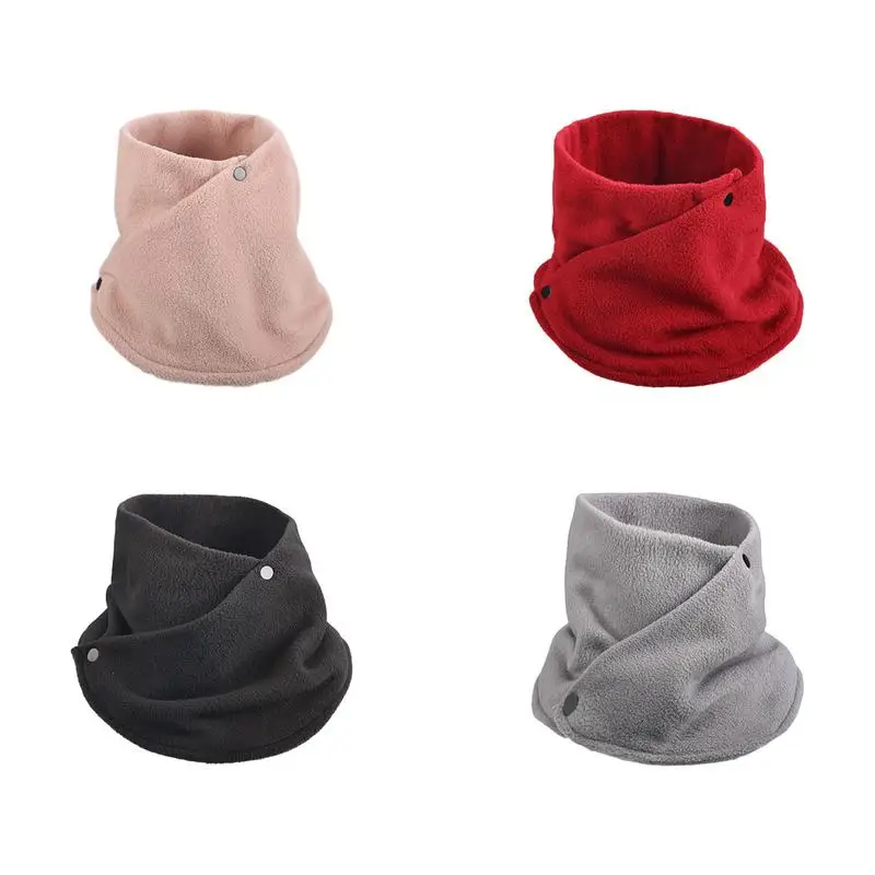 Moto Winter Neck Ghetta Sciarpa Face Cover 1Pc Motocross Rider Fleece Neck Ghette Moto Cold Weather Neck Ghette