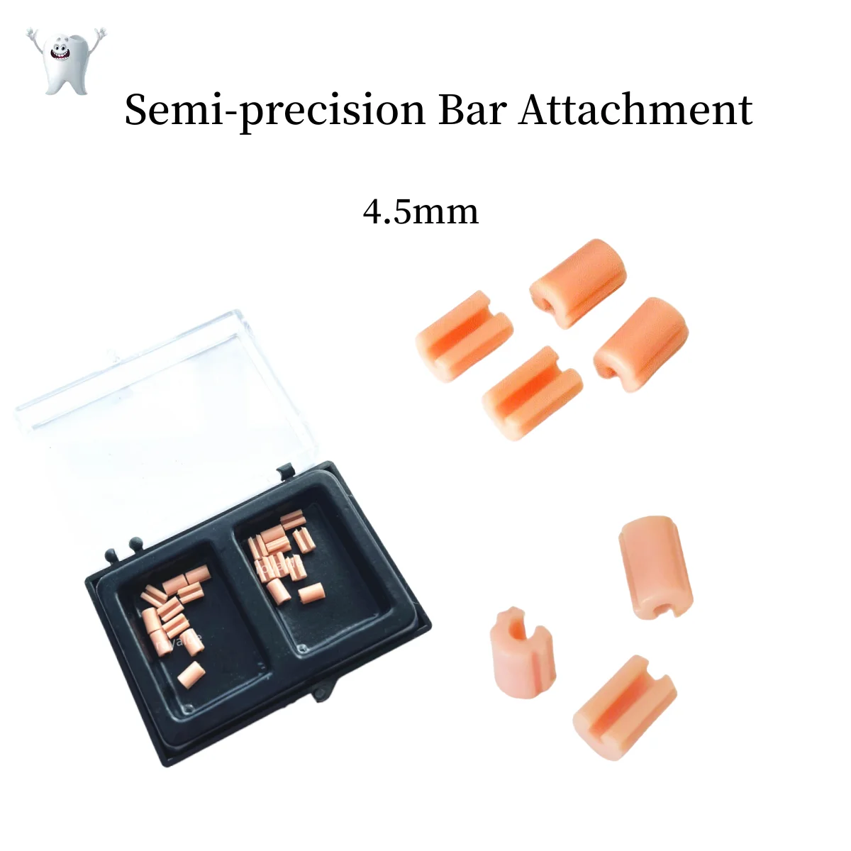 1 Scatola Dental Rider Femmina Pink Riders Si Adatta A Hader Bar Attachment Short 4.5Mm Lab