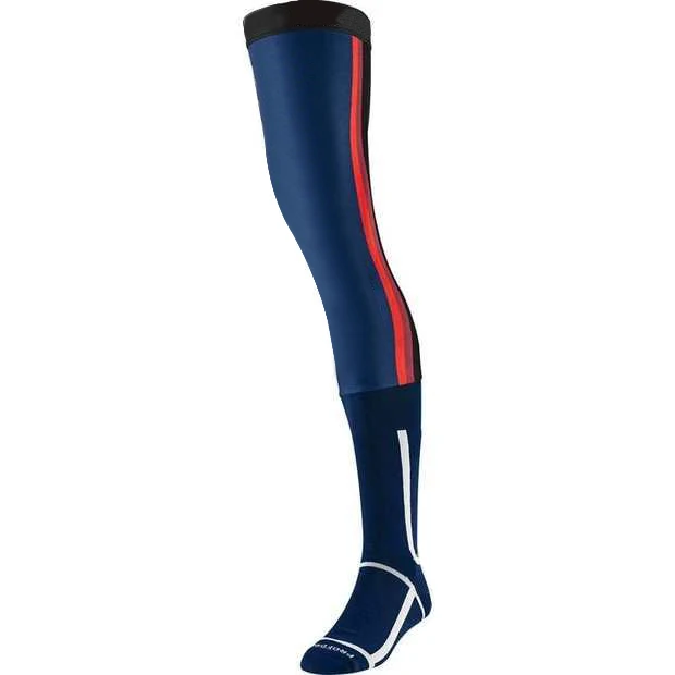 New One Knee-Brace Sock Moto Motocross Racing Moto Da Uomo Equitazione Calza Lunga X
