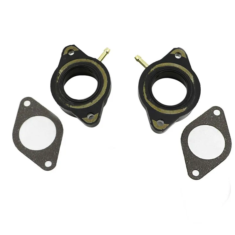 Coppia Supporto Carburatore Moto Aspirazione Adattatore Collettore Colla Boot Per Yamaha Xs650 Special/Heritage Special 78-83