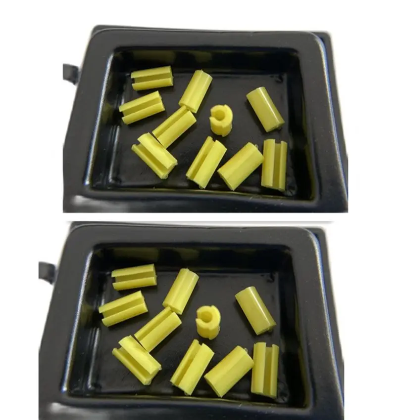 20 Pcs Dental Rider Femmina Yellow Riders Si Adatta All'Attacco Semi-Precisione Hader Bar