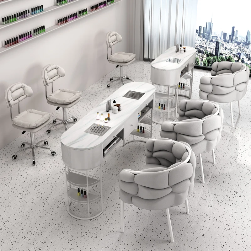 Scrivania Mobile Nail Table Professionals Workstation Armadi Pieghevoli Nail Table Organizer Cleaner Tavolo Per Mobili