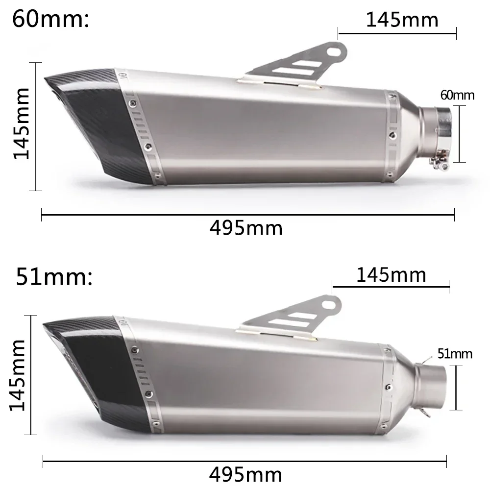 Pipa Knalpot Motor Modifikasi Suzuki Gsx750 Kawasaki Z900 Bmw S1000Rr Modificikasi Ekor