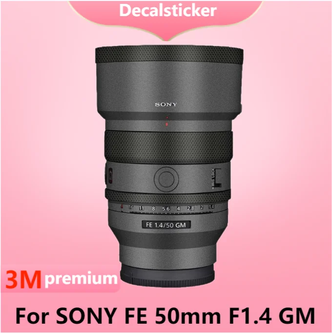 Per Sony Fe 50Mm F1.4 Gm Lens Sticker Decalcomania Protettiva In Vinile Pellicola Protettiva Antigraffio Coat F/1.4 1.4Gm 1.4/50