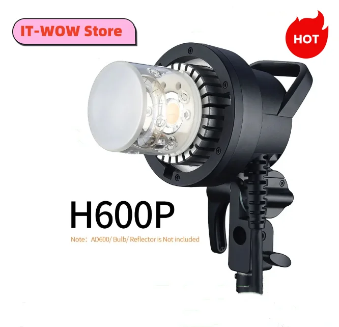 Godox H600P Estensione Portatile Extra Head Bokens Mount Per Godox Ad600Pro Ad600 Pro Ttl Hss Flash Strobe