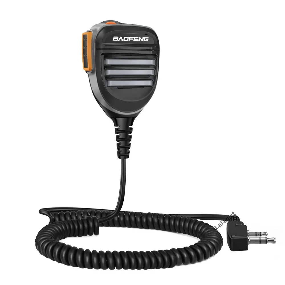 Baofeng Ptt Microfono Altoparlante Impermeabile Per Uv-5R Uv-17 Uv-82 Uv-10R Uv-S9 Plus Uv 13 Pro Radio Bidirezionale Microfono Portatile Porta K