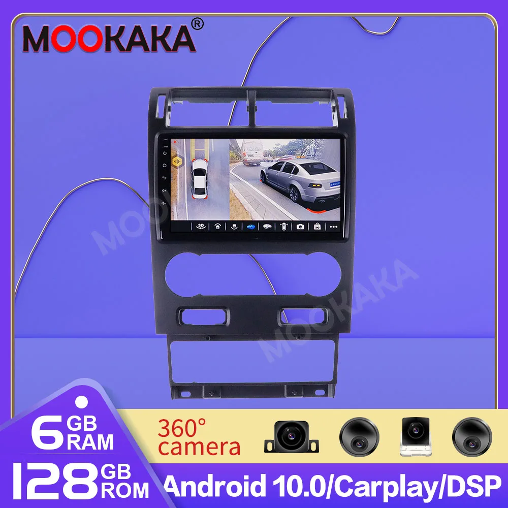 Autoradio 128G Ips Android 10.0 Per Ford Mondeo Mk3 2004-2007 Autoradio Coche Stereo Auto Audio Carplay Atoto Player Multimedia
