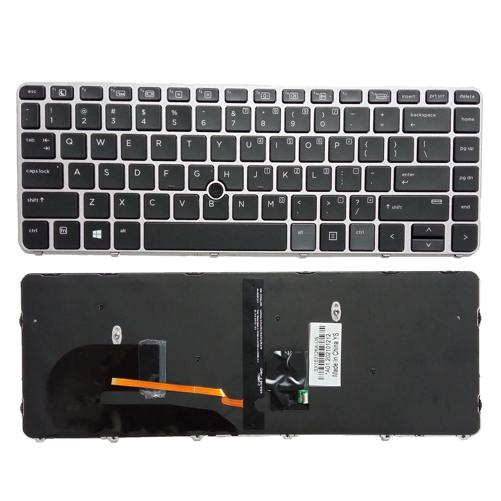 Tastiera Usa Per Hp Elitebook 840 G3 745 G3 840 G4 745 G4 Zbook 14U G4