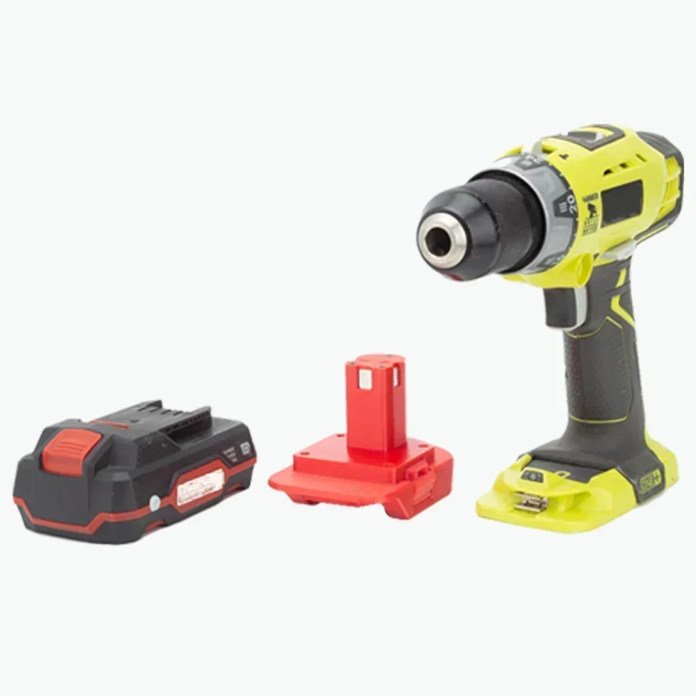 Convertitore Batteria Per Lidl Parkside X20V Team Lithium To For Roybi One + 18V Power Cordless Tools Accessori (Senza Batteria E Strumento)