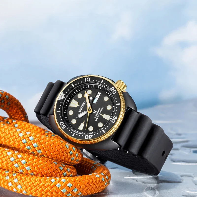 Originale Giappone Seiko Orologi Prospezione Dive Orologio Meccanico Automatico Da Uomo 20Bar Impermeabile Luminoso