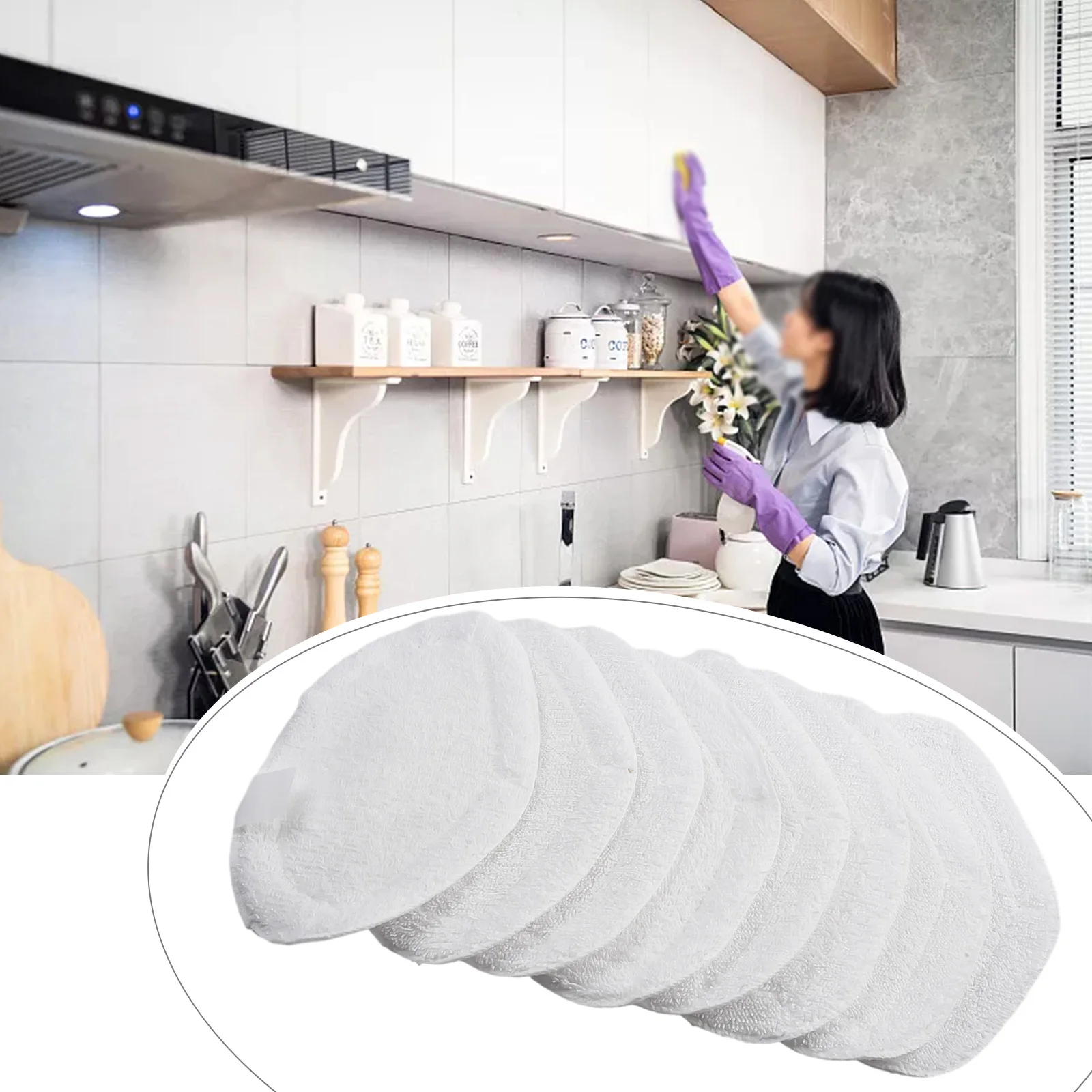 8 Pz Polti Mop Panni Per Polti Vaporetto Sv440 Paeu0332 Aspirapolvere Microfibra Mop Pad Parti Di Ricambio