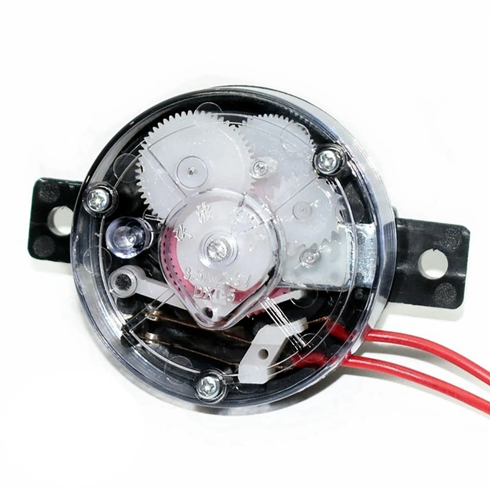 1Pc 2-Wire Spin Dryer Tube Timer 5 Minuti Timer 220V Dxt5 Interruttore Di Temporizzazione Meccanico Manopola Accessori Per Lavatrice