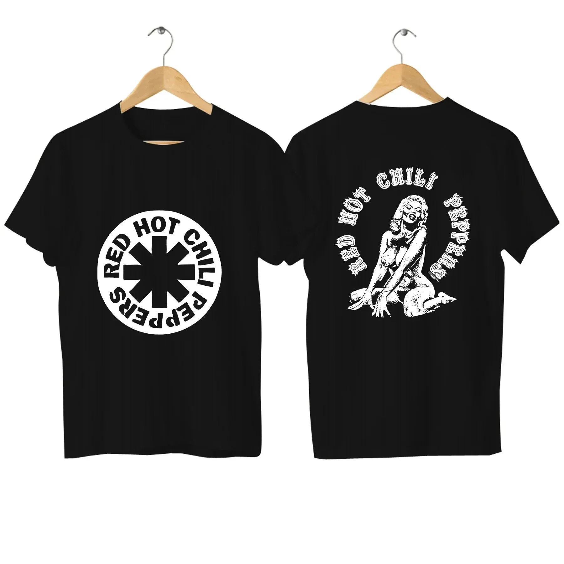 2024 Uomini Con Licenza Rock N Roll Music T Shirt Casual Red Hot Fire Squid Chili Peppers T-Shirt Grafica Confortevole Streetwear S-4Xl