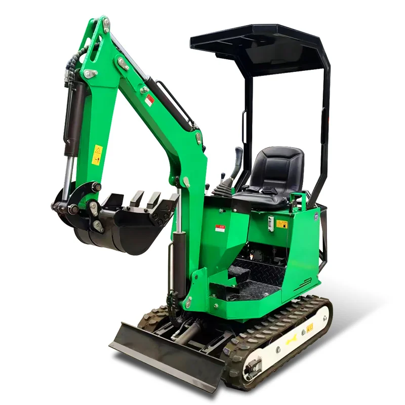 Mini Escavatore Piccolo Digge Micro Bagger Pelle 800 Kg 1Ton Escavatori Idraulici In Vendita