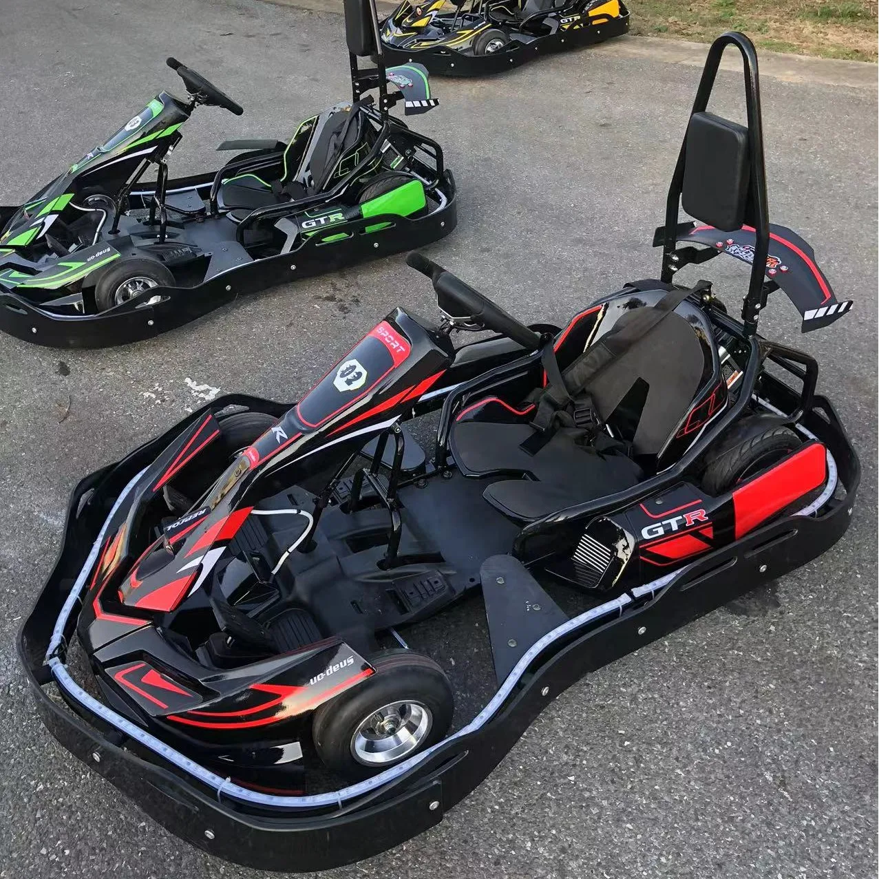 Go Kart Pro High Speed Kids Racing Go Karting Scooter Adult Electric Racing Go Kart In Vendita Velocità Massima 37 Km/H