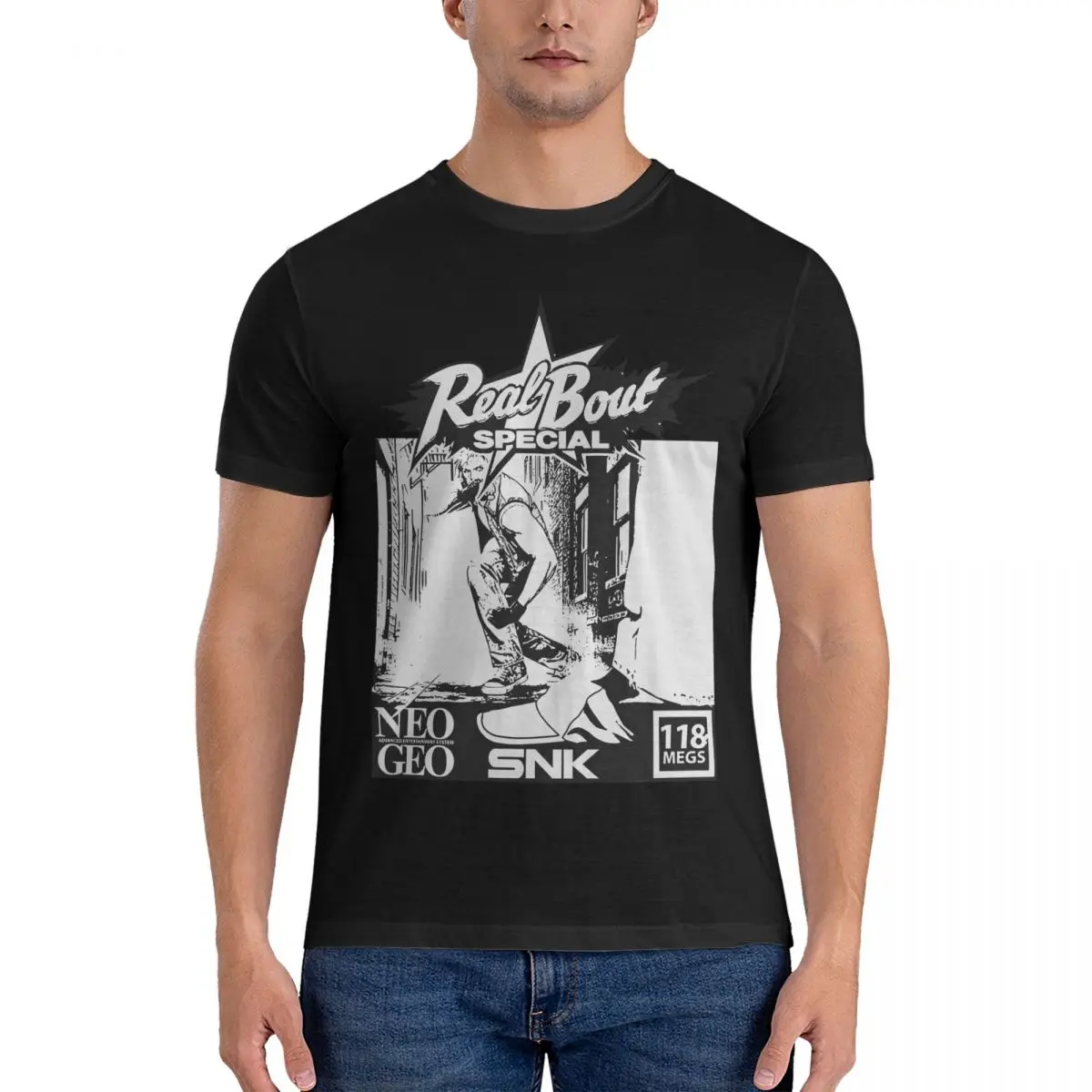 Real Bout Special Neo Geo Snk Di Lilly E Mae T-Shirt Neo Geo Fashion Tees T-Shirt Girocollo Manica Corta Magliette Grafiche In Cotone