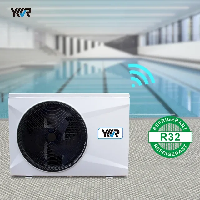 Bomba De Calor Para Piscinas Ykr Europe R32 Wifi Air Source Dc Inverter Pompa Di Calore Per Piscina Air Water Spa Pool Heater Factor