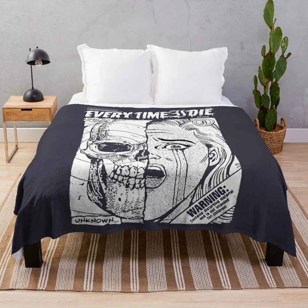 Secret Every Time I Die Retro Vintage Throw Blanket Sofa Quilt Fluffys Large Luxury Throw Coperte Pesanti