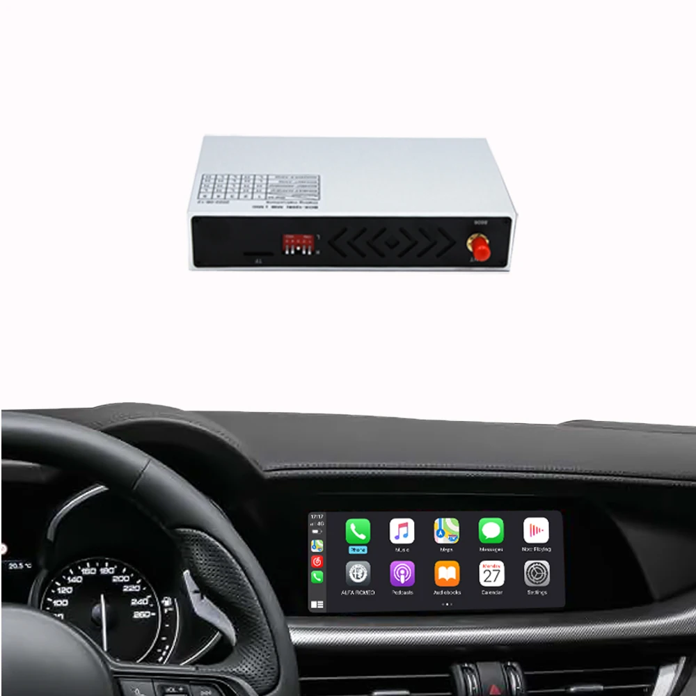 Wireless Apple Carplay Android Auto Per Alfa Romeo Stelvio & Giulia/Giulietta Mirror Link Airplay Plug And Play Radio Car Play