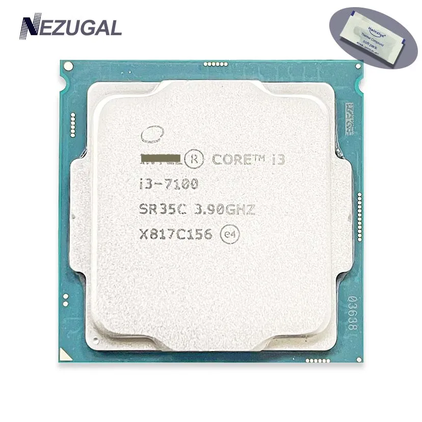 I3 7100 I3-7100 3.9 Ghz Processore Cpu Quad-Thread Dual-Core 3M 51W Lga 1151
