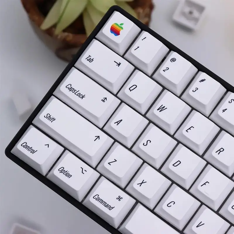 Copritasti Minimalisti Bianchi Pbt Cherry Profile Layout Key Cap Per Gmk Cherry Mx Kailh Switch Mac Apple Tastiera Meccanica 1Set