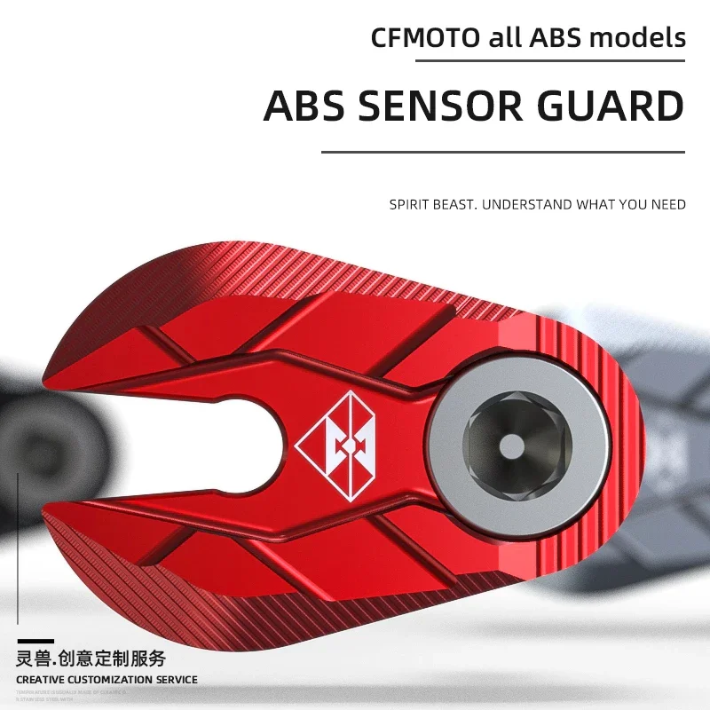Spirit Beast Moto Abs Sensor Guard Prima Posteriore Abs Sensor Cover Protector Per Cfmoto 250Sr 400Nk 700 Cl-X 650 Gt Nk Mt