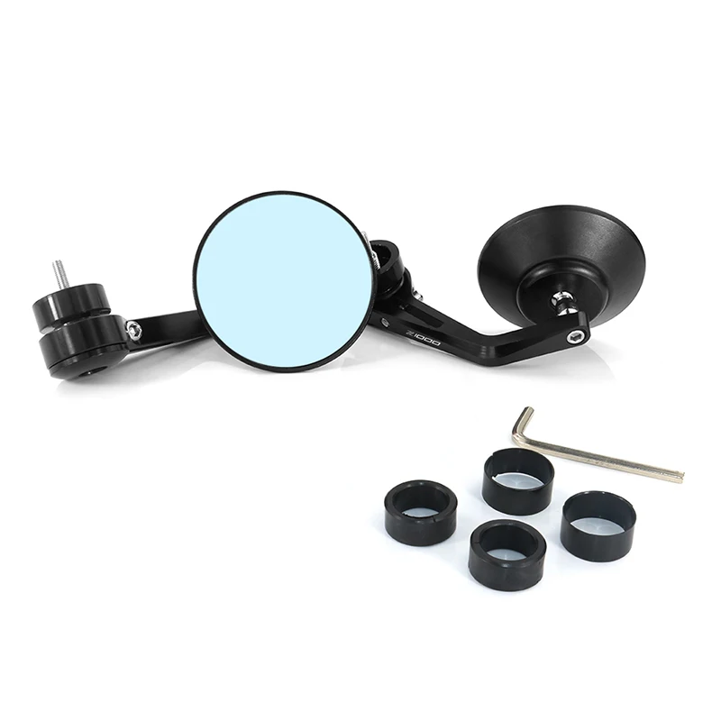 Accessori Moto Adatti Per Kawasaki Z1000 2003-2019 Cafe Racer Bar End Mirror Maniglia Bar Specchietti Retrovisori Laterali