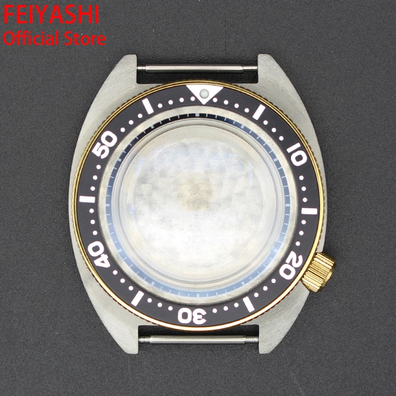 41Mm Skx007 Skx009 Skx013 Mod Gold Case Parts Orologi Da Uomo Per Seiko Tonno Turtle Nh35 Nh36 Movimento Vetro Zaffiro Quadrante Da 28.5Mm