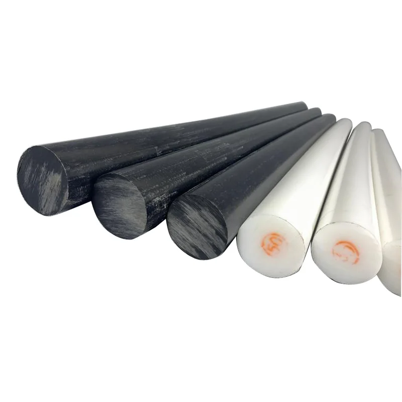 Acetal Pom Delrin Black White Rod Round Bar Engineering Plastic
