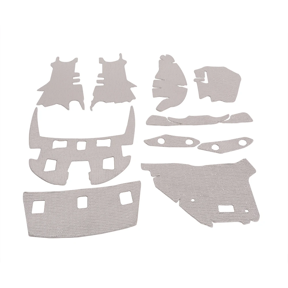 Moto Heat Shield Kit Heat Wrap Shield Foil Cover Per Ducati Panigale V4 2018 2019 2020 2021 2022