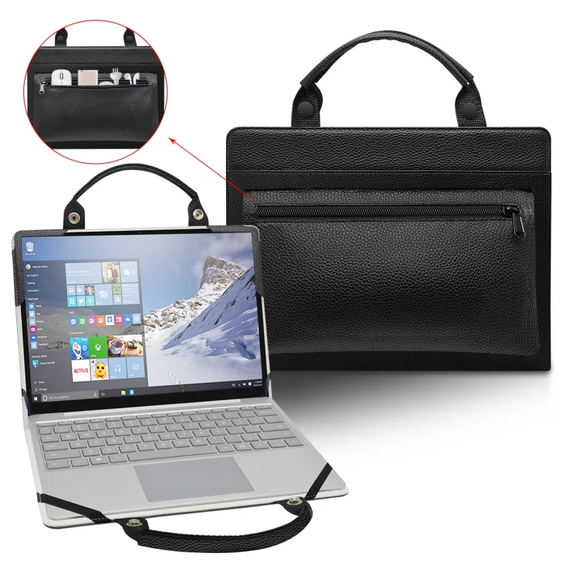 Per 15.6 "Msi Cyborg 15 A13Vx Custodia Per Laptop In Pelle Custodia Per Borsa Portatile Con Manico Per Borsa