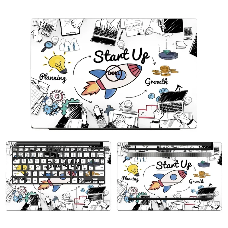 Laptop Skin Per Dell Xps 13-9320 9310 9315 Adesivi In Vinile Antipolvere Per Dell Xps 9710 9720 9730/ 9500 9510 9520 9530 Film