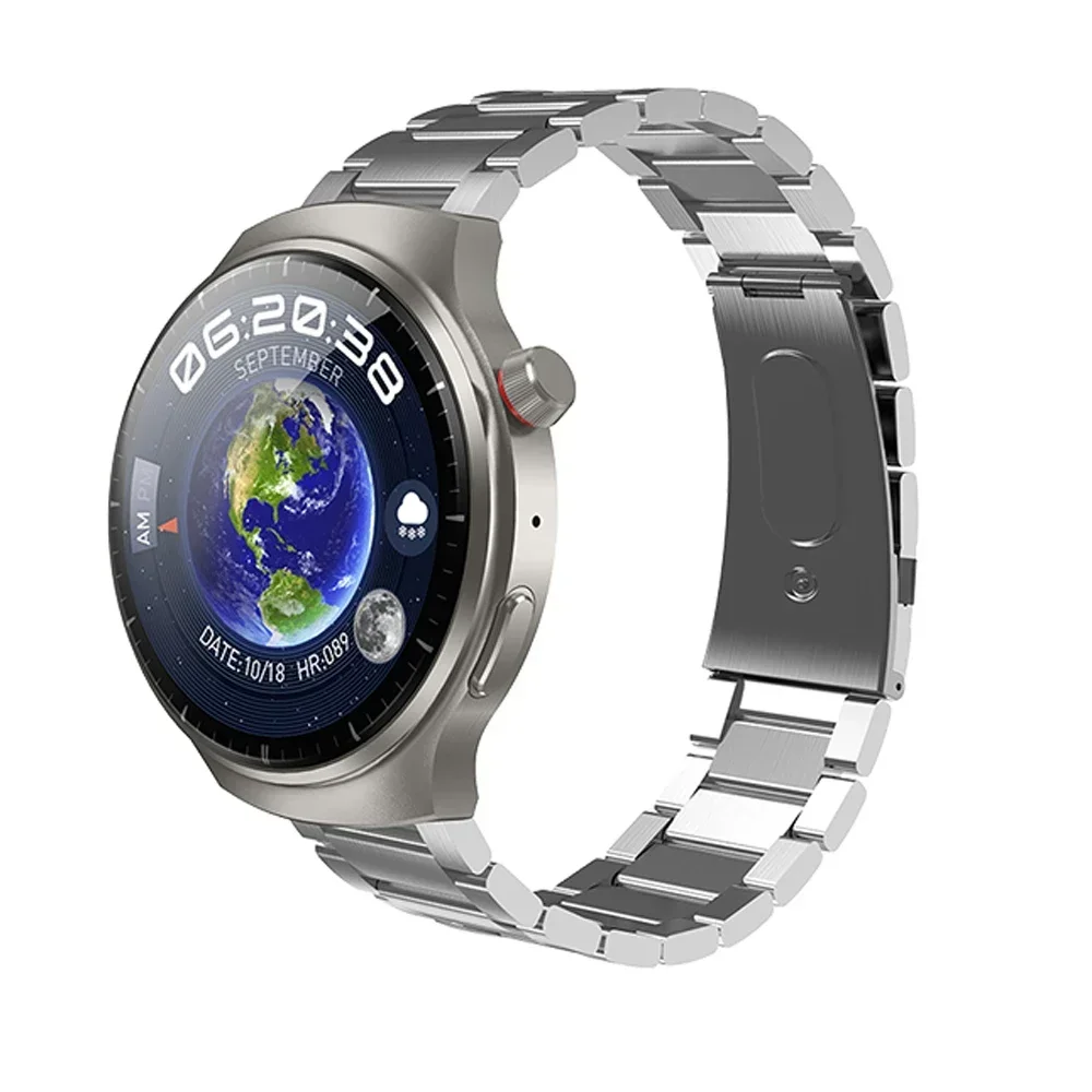 Nfc Chatgpt Amloed Smart Watch Planet Design Baidu Navigation Business Smartwatch Men Con 3 Cinturini Di Ricarica Wireless 2023