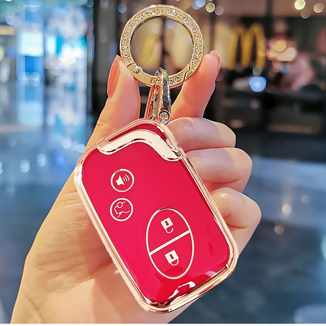 4 Pulsanti Tpu Car Key Cover Per Lexus Ct200H Gx400 Gx460 Is250 Is300C Rx270 Es240 Es350 Ls460 Gs300 450H 460H Shell Case