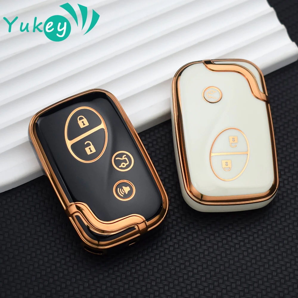 3 4 Pulsanti Tpu Car Key Cover Per Lexus Ct200H Gx400 Gx460 Is250 Is300C Rx270 Es240 Es350 Ls460 Gs300 450H 460H Shell Case