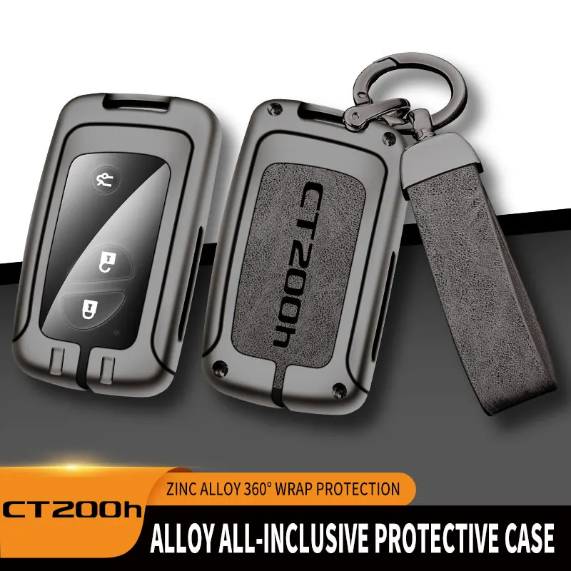 Portachiavi Per Auto In Lega Di Zinco Per Lexus Ct200H Protezione Per Telecomando Ct200H F Sport Per Lexus Dedicato Key Cover Accessori Per Auto