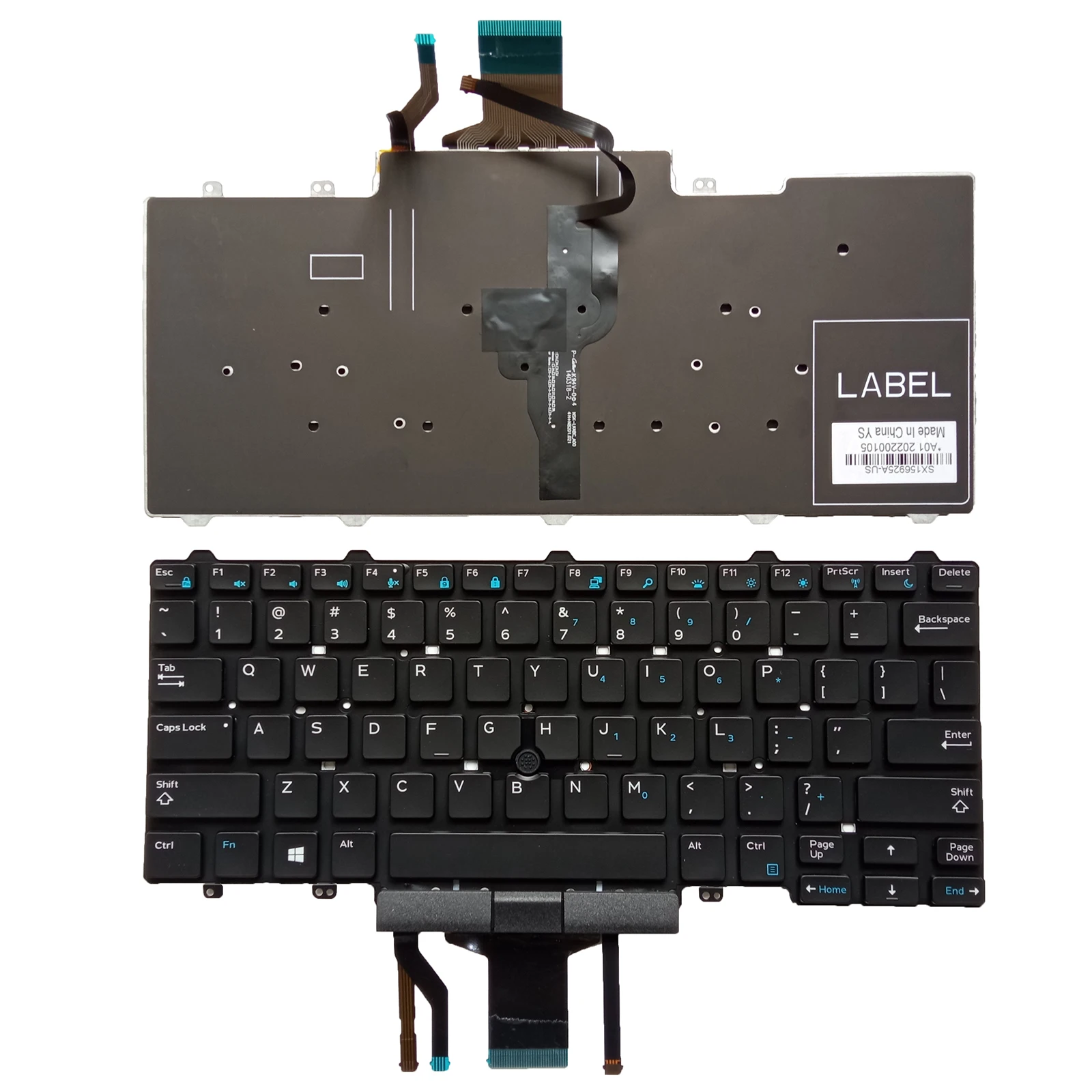 Us Per Tastiera Dell Latitude E5450 E7450 E5470 E7470 E5480 E7480