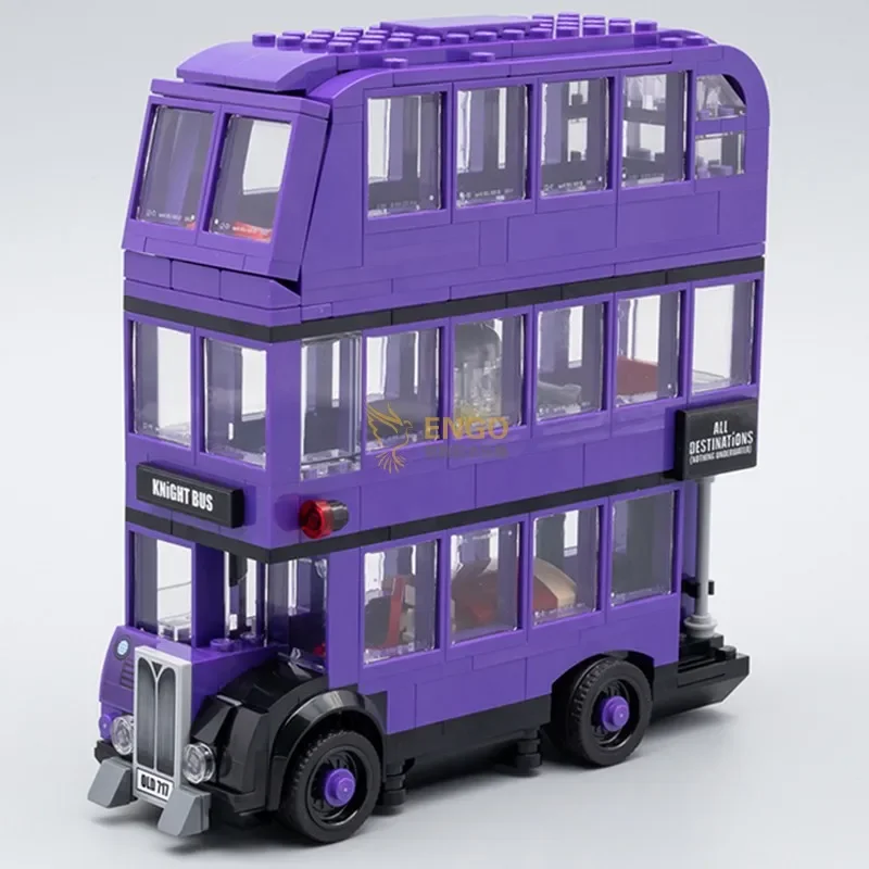 403 Pezzi Knight Bus Building Blocks Modello Fit 75957 Giocattoli Per Bambini Regalo Di Natale